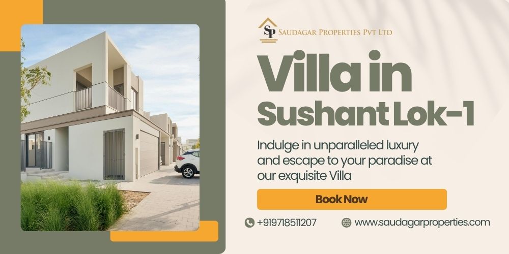 You are currently viewing Villa in Sushant Lok-1: The Perfect Blend of Luxury, Location, and Investment