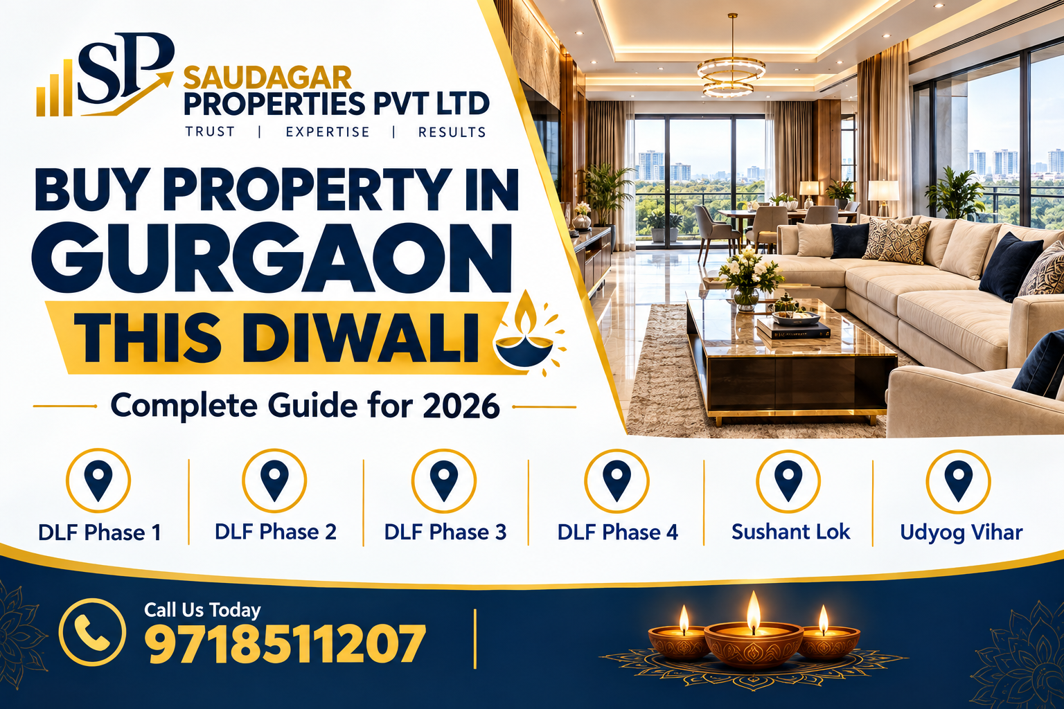 Read more about the article Buy Property in Gurgaon This Diwali: A Complete Guide for 2026